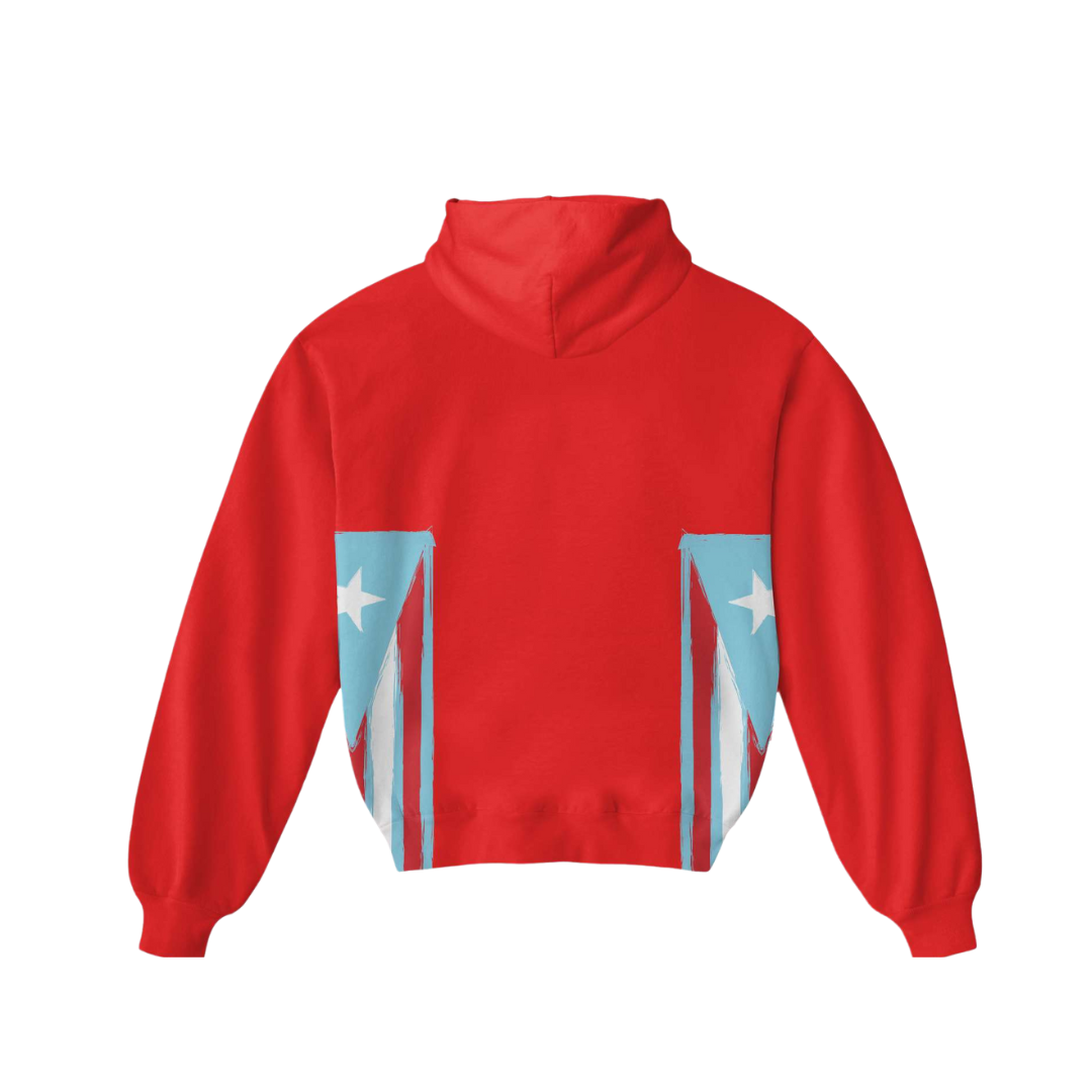 Jersey Red Hoodie