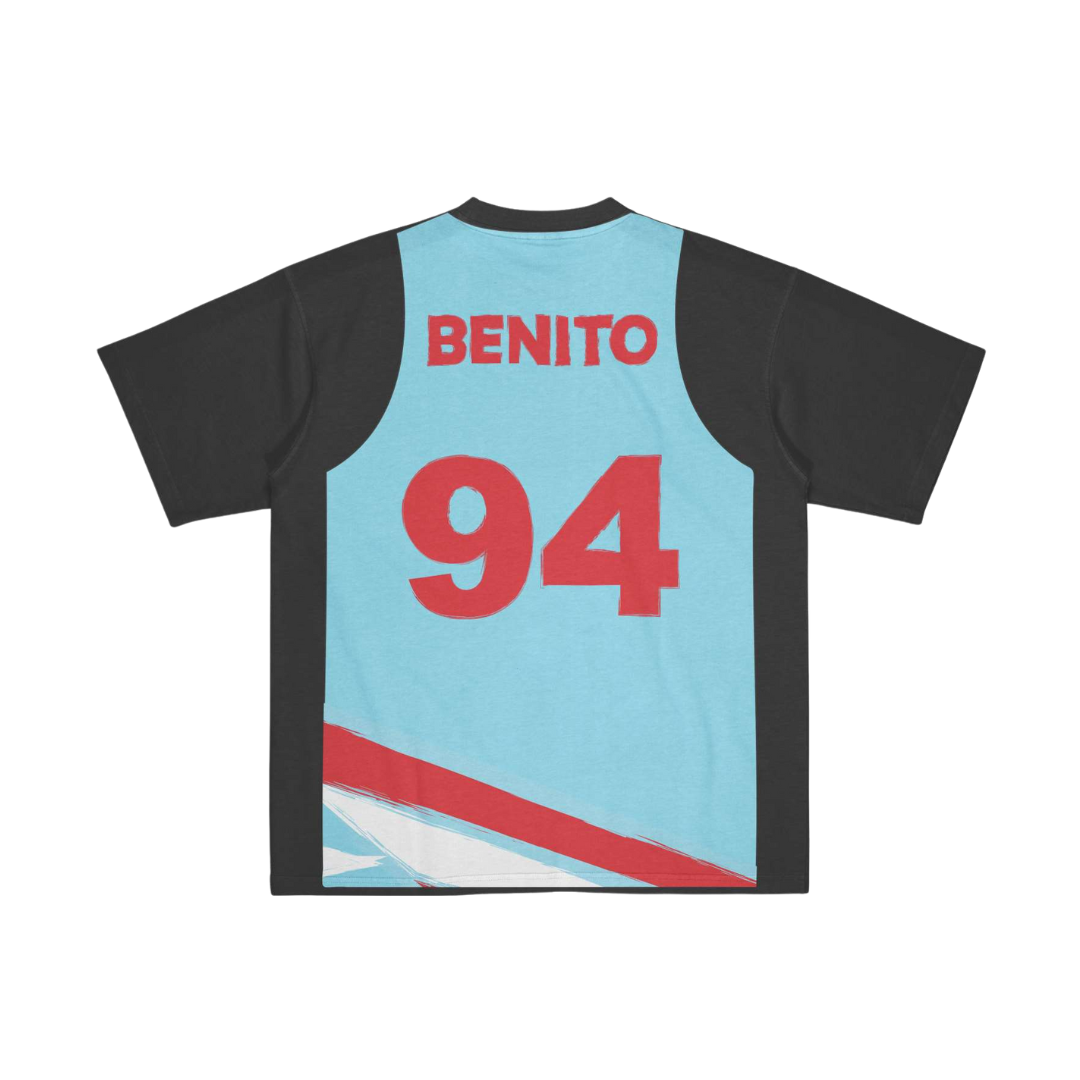 Tee Jersey Black/Blue T-Shirt