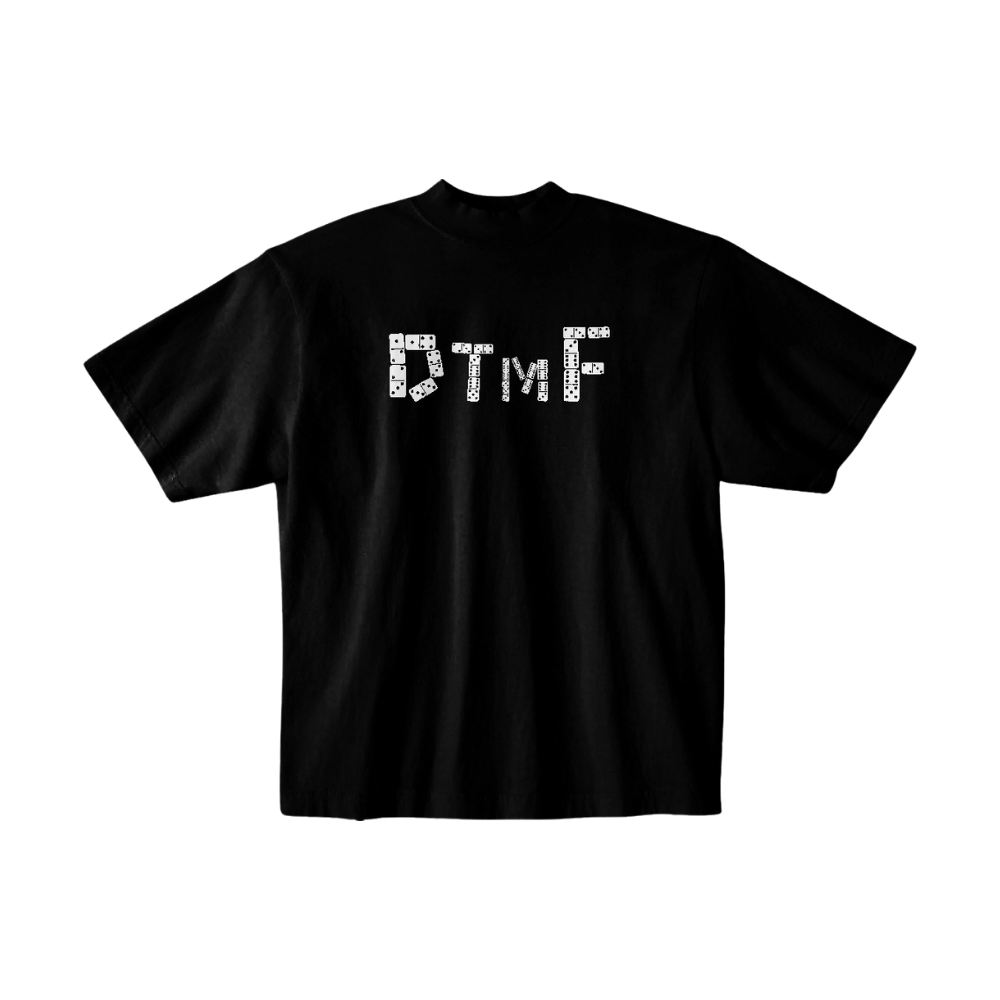DTMF Dominos Black T-Shirt