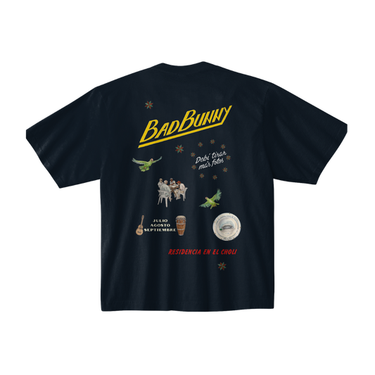 Bad Bunny La Residencia Black T-Shirt