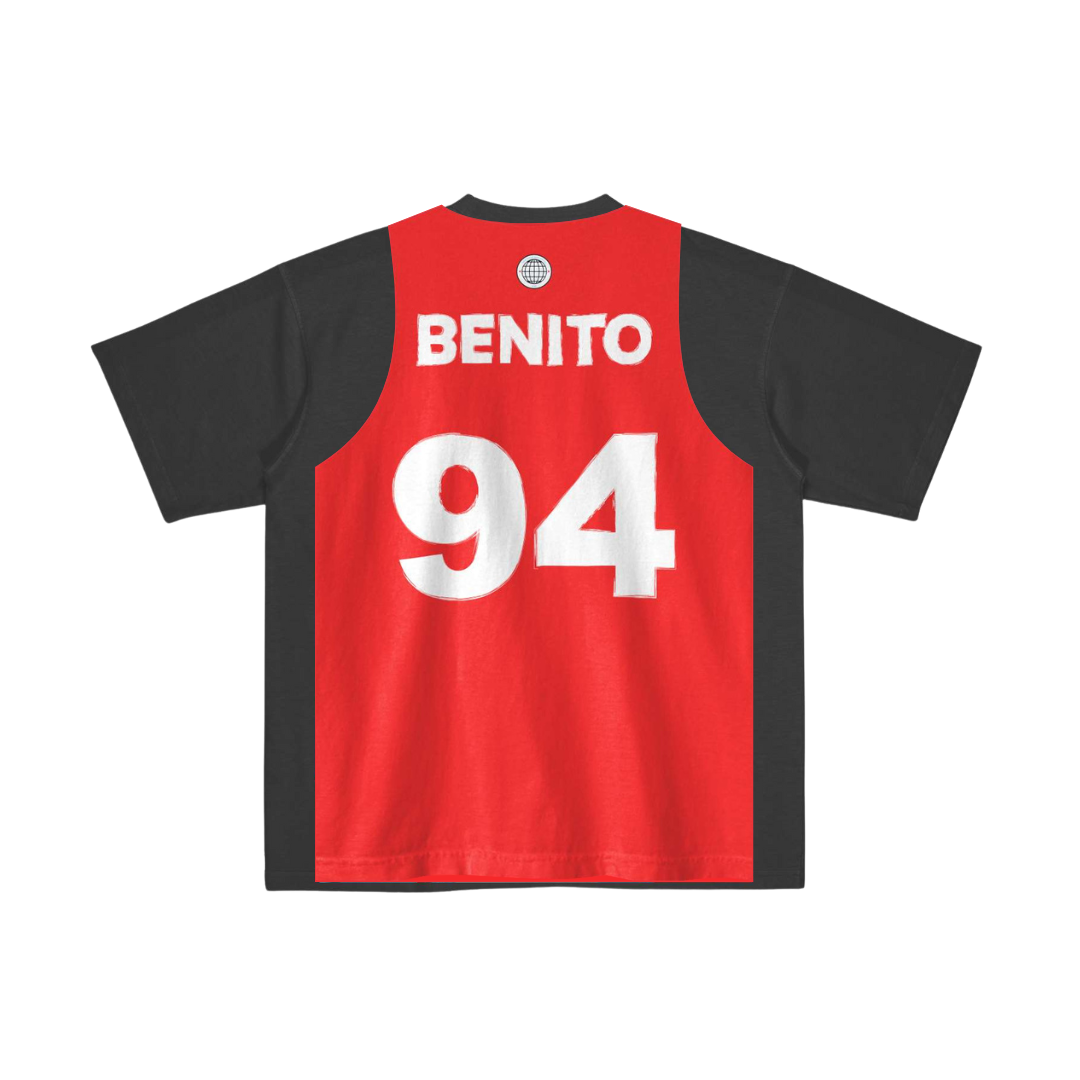 Tee Jersey Black/Red T-Shirt
