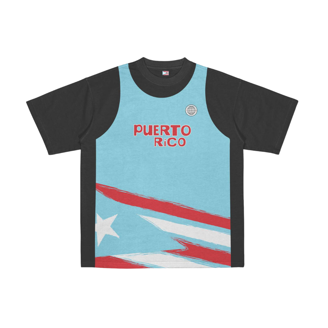Tee Jersey Black/Blue T-Shirt