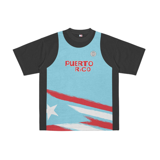 Tee Jersey Black/Blue T-Shirt